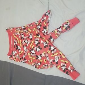 Micky Mouse Crop Top